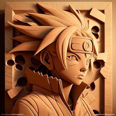 3D model Raiga Kurosuki from Naruto (STL)